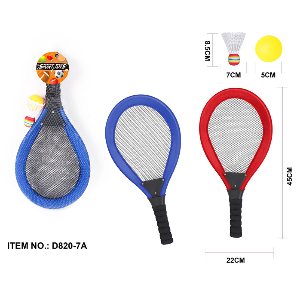 Badminton Fun Game - Zestaw rakietek do badmintona dla dzieci,