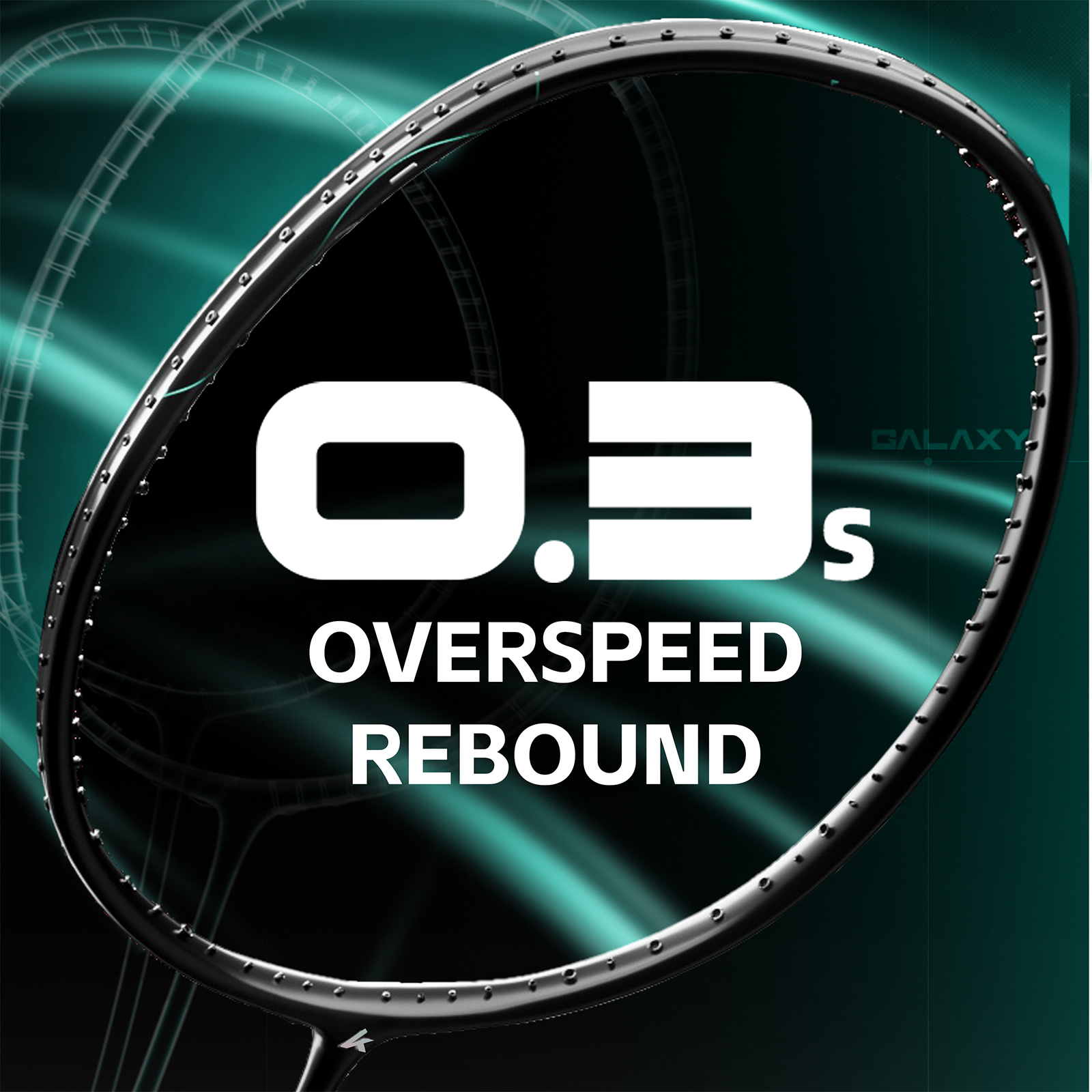 Badminton Yonex String - Kawasaki TRAVERSE·GALAXY Rakieta do badmintona 2025