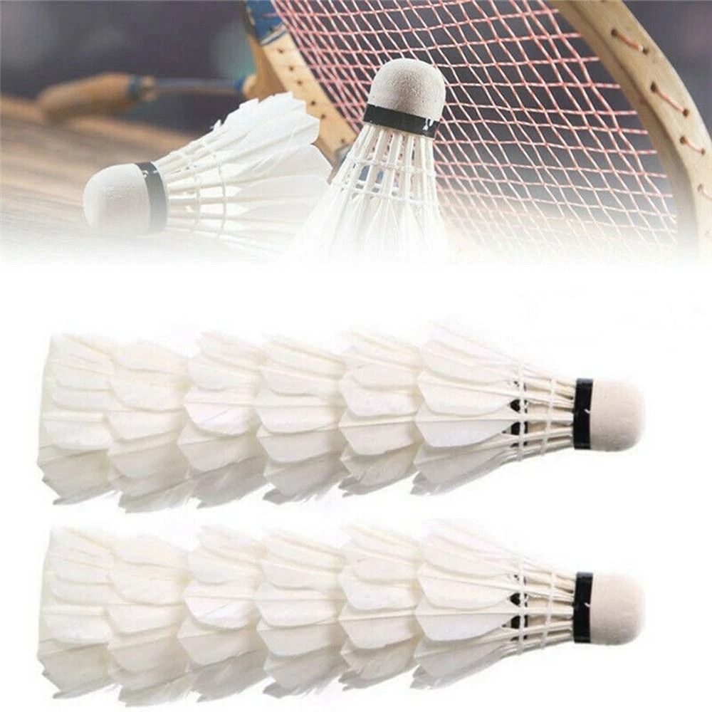 Badminton Event - Nowe białe lotki do badmintona z